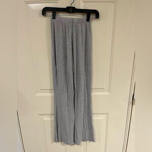 Grey Flare Sweatpants